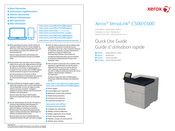 Xerox VersaLink C500 Guide D'utilisation Rapide