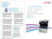 Xerox VersaLink C405/DN Guide D'utilisation Rapide