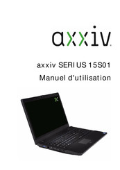 AXXIV SERIUS 15S01 Manuel D'utilisation