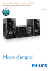 Philips MCM3150 Mode D'emploi