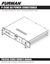 Furman P-2400 Guide De L'utilisateur