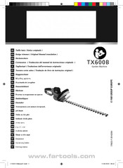 Far Tools TX600B Notice Originale