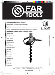 Far Tools TE 1200 Mode D'emploi