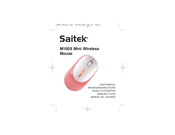 Saitek M100X Mini Wireless Guide D'utilisation