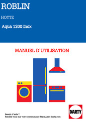 ROBLIN Aqua 1200 Inox Manuel D'utilisation