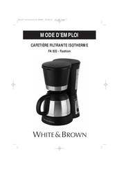 White&Brown FA 833 - Fashion Mode D'emploi