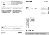 Sony BRAVIA KDL-46EX700 Mode D'emploi