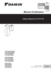 Daikin Altherma ETVH12S(U)23EA6V Manuel D'utilisation