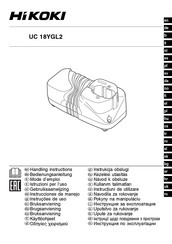 HIKOKI UC 18YGL2 Mode D'emploi