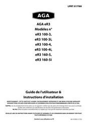 AGA eR3 100-3i Guide De L'utilisateur Et Instructions D'installation