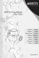 Brita Professional FlowMeter 100-700A Mode D'emploi