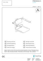 Pressalit Care R7135 Notice De Montage