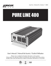 Wagan Tech PURE LINE 400 Guide D'utilisation