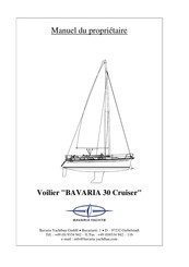 Bavaria Yachts DE-BAVG30D7K506 Manuel Du Propriétaire
