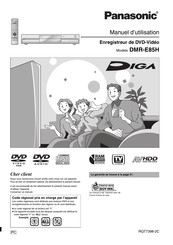 Panasonic Diga DMR-E85H Manuel D'utilisation