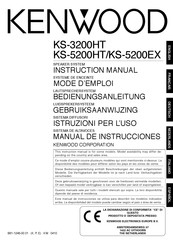 Kenwood KS-5200HT Mode D'emploi