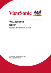 ViewSonic VG2239SMH-2 Guide De L'utilisateur