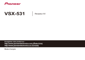 Pioneer VSX-531 Mode D'emploi