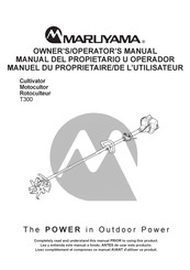 Maruyama T300 Manuel Du Propriétaire/De L'utilisateur