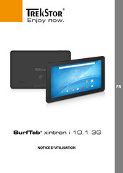 TrekStor SurfTab xintron i 10.1 3G Notice D'utilisation