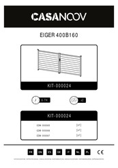 Casanoov EIGER 400B160 Notice De Montage