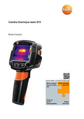 TESTO 870 Mode D'emploi