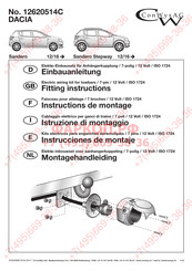 ConWys AG 12620514C Instructions De Montage