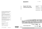 Sony HANDYCAM HDR-PJ10E Mode D'emploi