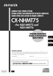 Aiwa CX-NHMT75 Mode D'emploi