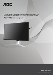 AOC AG241QG Manuel D'utilisation