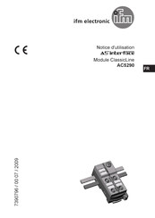 IFM Electronic ClassicLine AC5290 Notice D'utilisation