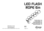 JB Systems Light LED FLASH ROPE 6M Mode D'emploi