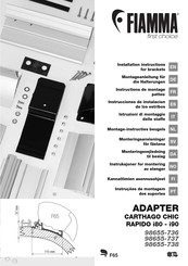 Fiamma CARTHAGO CHIC RAPIDO i90 Instructions De Montage