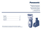 Panasonic ES7109 Manuel D'utilisation