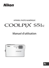 Nikon COOLPIX S51c Manuel D'utilisation