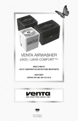 Venta AIRWASHER LW25 Mode D'emploi