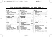 Cadillac CTS-V 2013 Guide Du Propriétaire