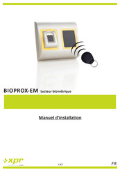 xpr BIOPROX-EM Manuel D'installation