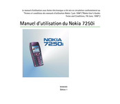 Nokia 7250i Manuel D'utilisation