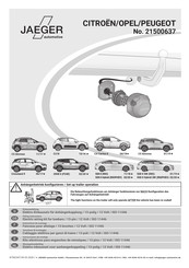 Jaeger 21500637 Instructions De Montage