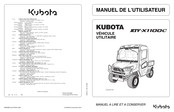 Kubota RTV-X1100C Manuel De L'utilisateur