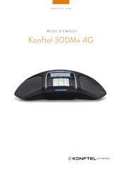Konftel 300Mx 4G Mode D'emploi