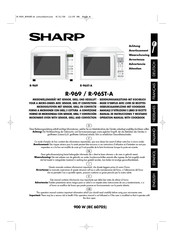 Sharp R-969 Mode D'emploi