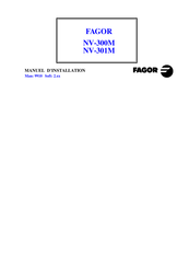 Fagor NV-300M Manuel D'installation