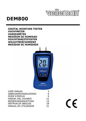 Velleman DEM800 Mode D'emploi