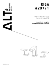 Alt RIGA 20771 Guide D'installation Et D'entretien