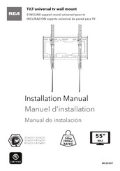 RCA TILT MC3255T Manuel D'installation