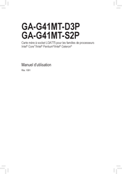 Gigabyte GA-G41MT-D3P Manuel D'utilisation