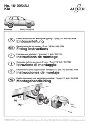 Jaeger 16100548J Instructions De Montage