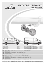 Jaeger 16500610 Instructions De Montage